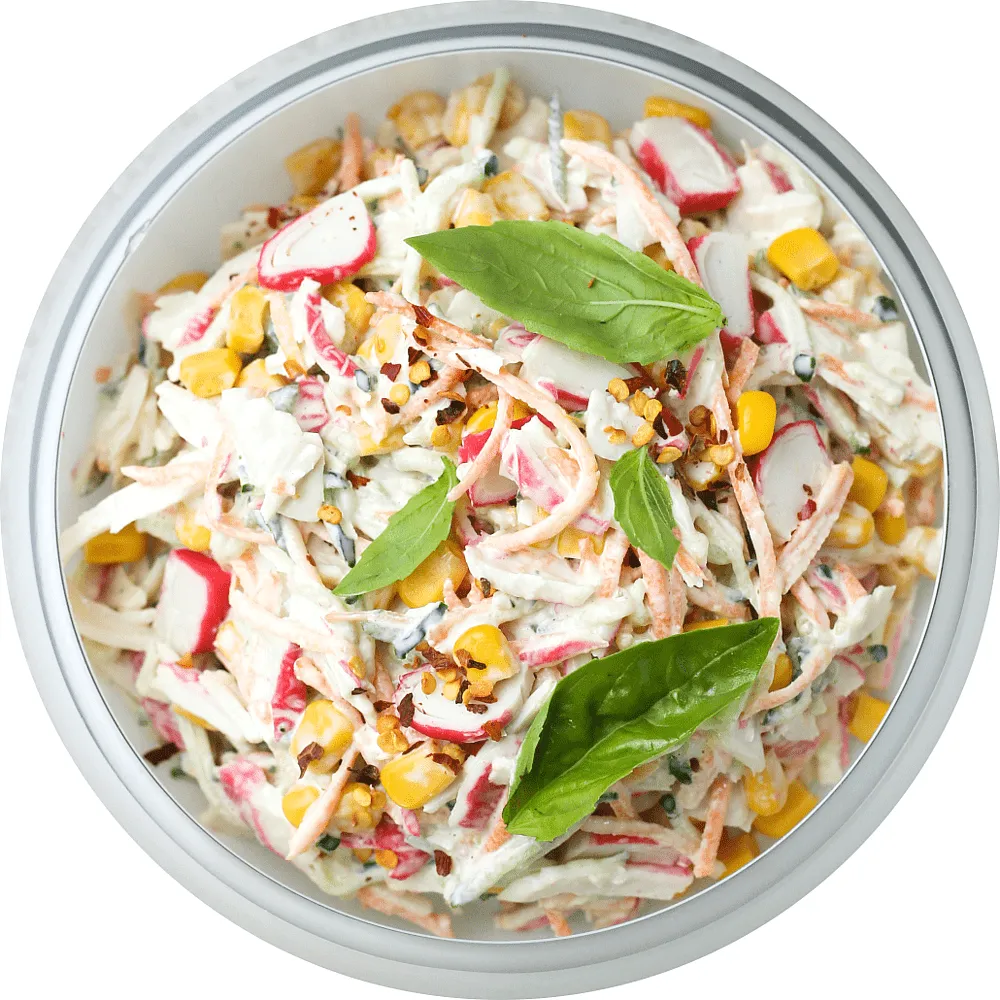 Աղցան ծովախեցգետնով