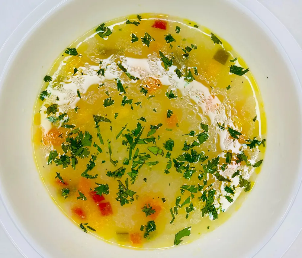 Հավով ապուր