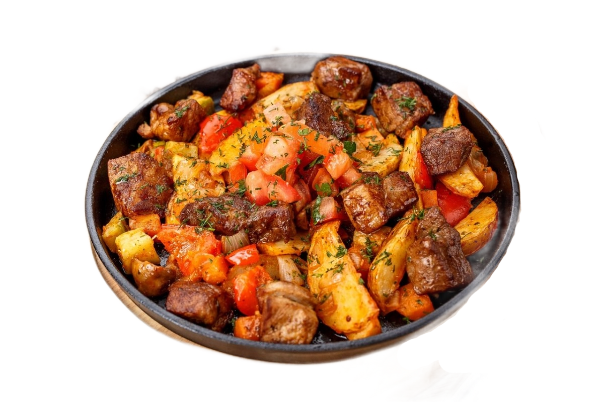 Կարտոֆիլ խոզի մսով