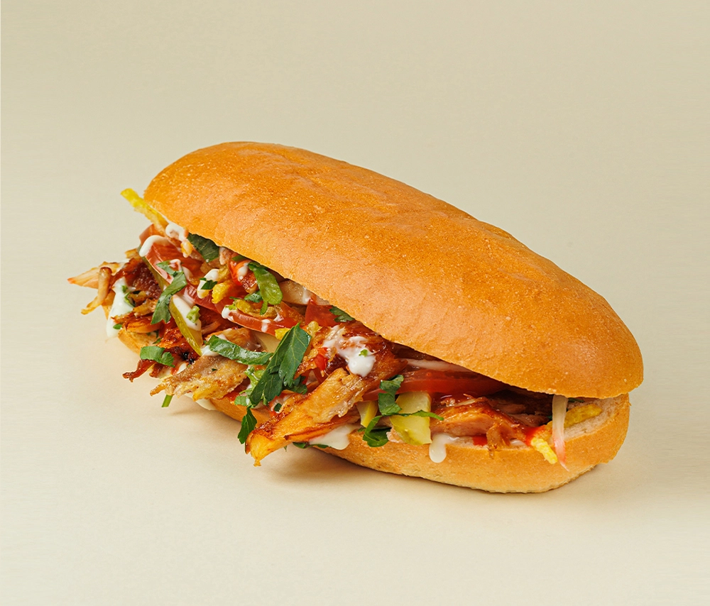 Շաուրմա հավի (հացով)